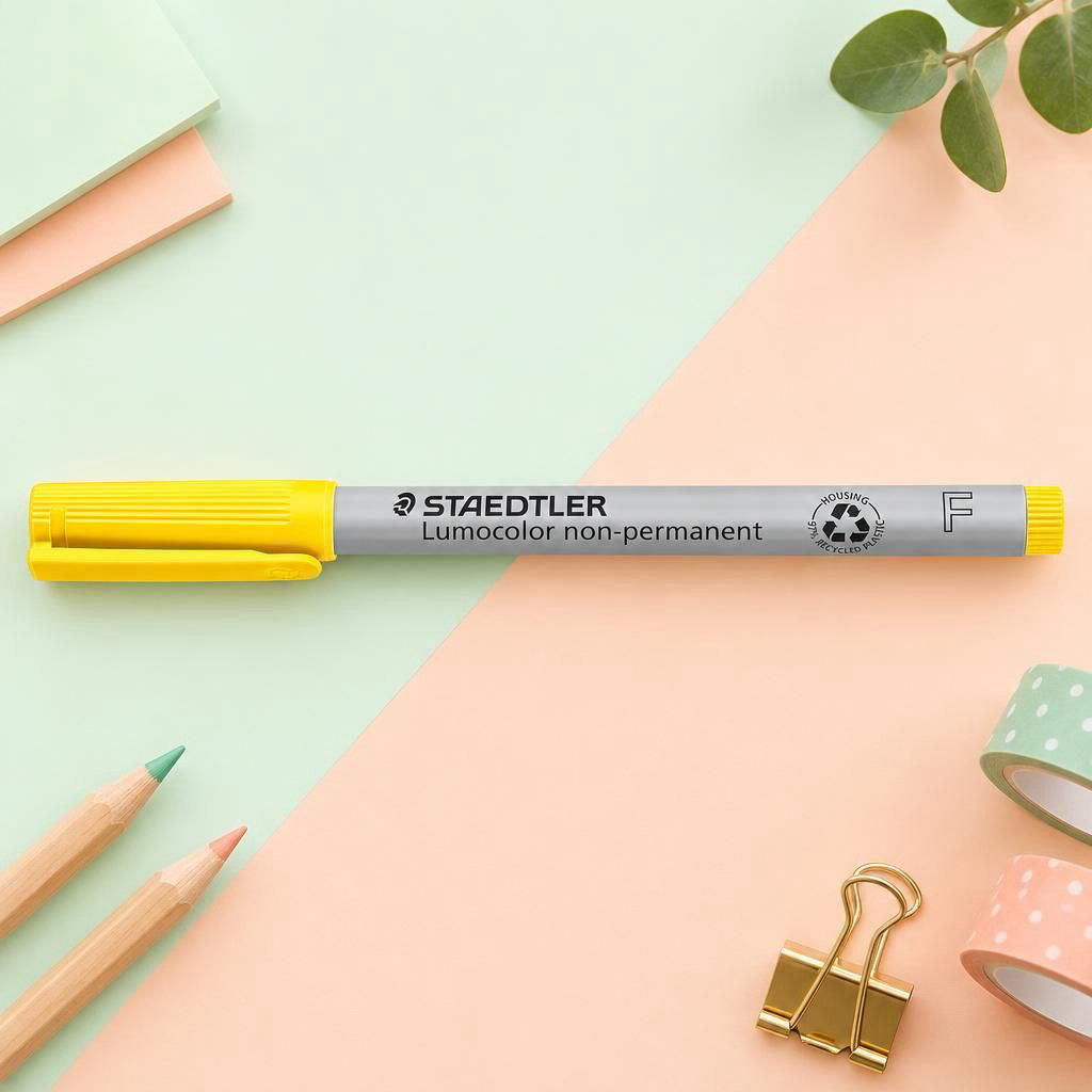 Generiert: [83910cf2-2c2a-445e-ac3e-23ed6a132e20:1] Hauptbild – Lumocolor® non-permanent pen 315 M gelb
