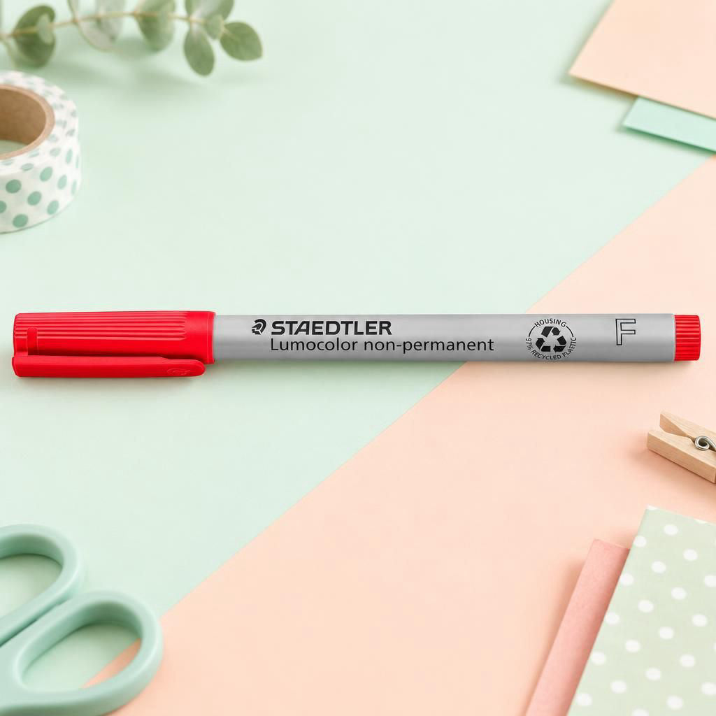 Generiert: [2d2f6524-e13a-4c49-bb4c-10a61b003e80:1] Hauptbild – Lumocolor® non-permanent pen 315 M rot