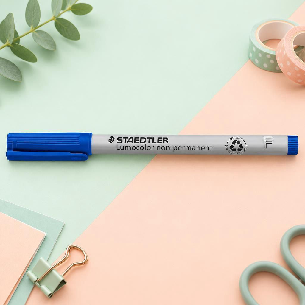 Generiert: [2eeb7f21-c31c-4e48-b946-66fe5dffb79e:1] Hauptbild – Lumocolor® non-permanent pen 315 M blau
