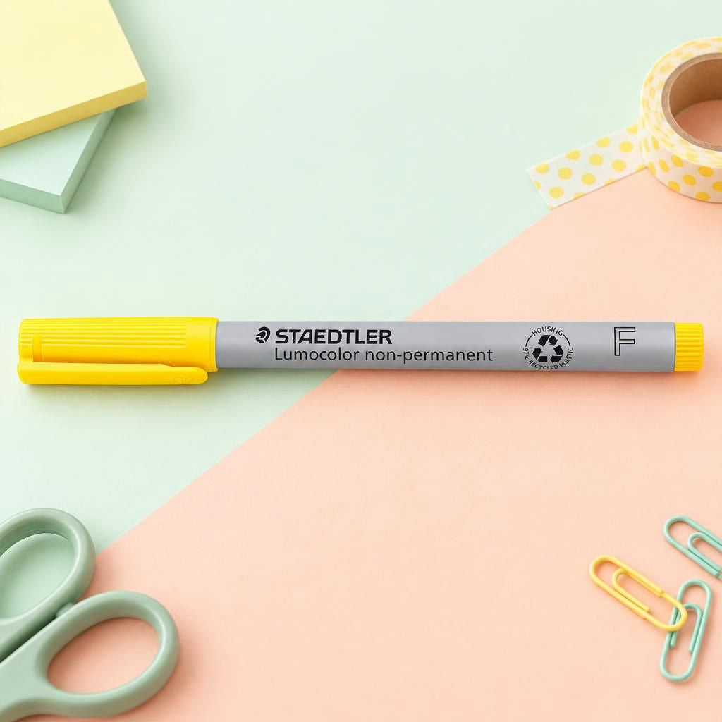 Generiert: [ae3fe519-224b-4483-abc0-b406ab1ad753:1] Hauptbild – Lumocolor® non-permanent pen 316 F gelb