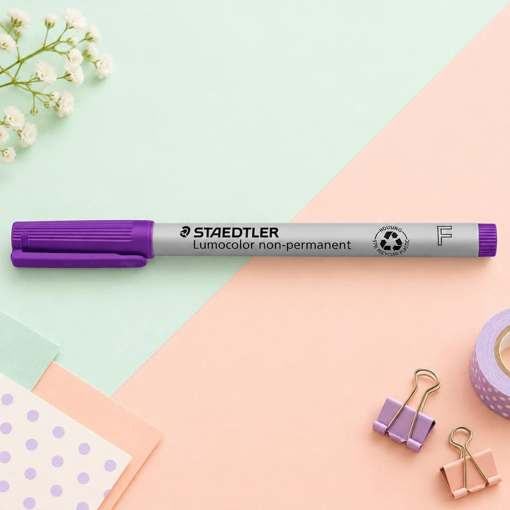 Generiert: [1a5abc01-b0be-422e-a4ae-5c5bfad14c7e:1] Hauptbild – Lumocolor® non-permanent pen 316 F violett