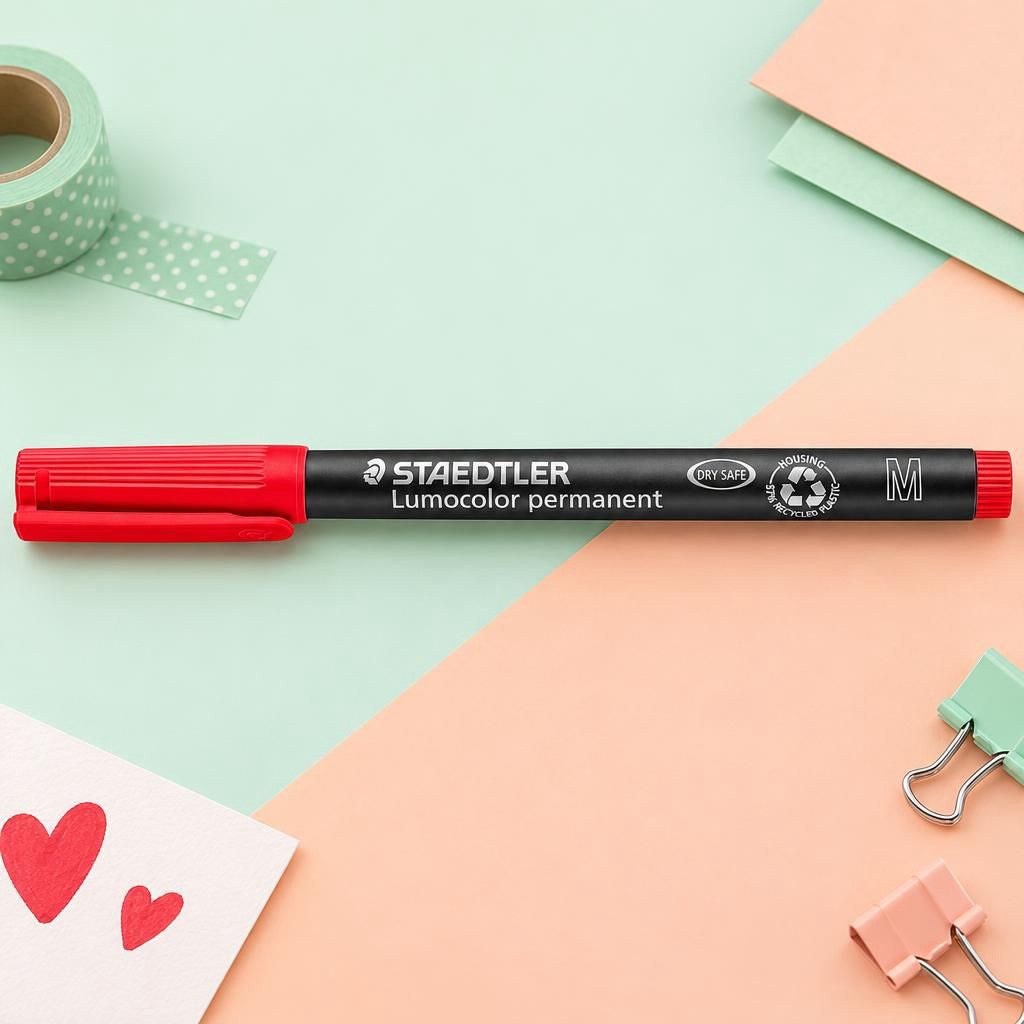Generiert: [e50214c6-a041-4295-8e5a-7e8374abeba7:1] Hauptbild – Lumocolor® permanent pen 317 M rot