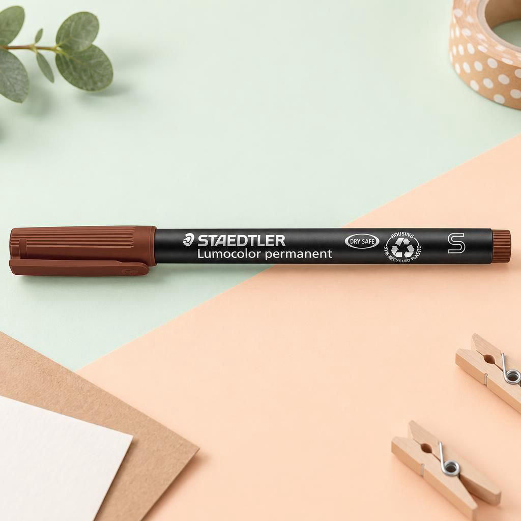 Generiert: [f4bb3d7c-b544-435d-8ce2-677518acafdd:1] Hauptbild – Lumocolor® permanent pen 318 F braun