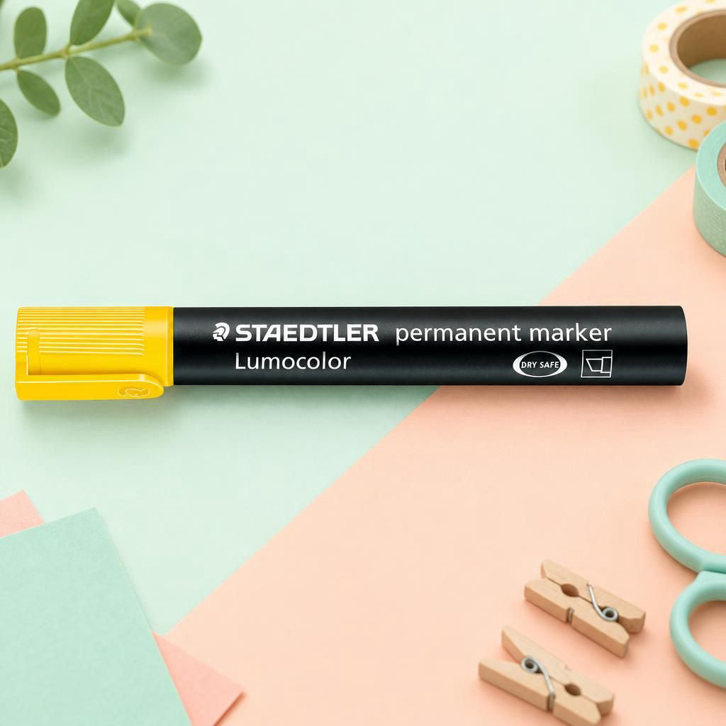 Generiert: [fc47f911-9220-44d5-8f8f-2d4b914cca0c:1] Hauptbild – Lumocolor® permanent marker 350 gelb