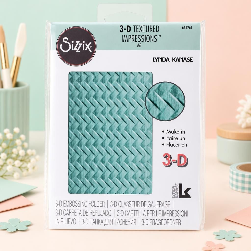 Generiert: Hauptbild – 3-D Textured Impressions Prägefolder - Gewebt