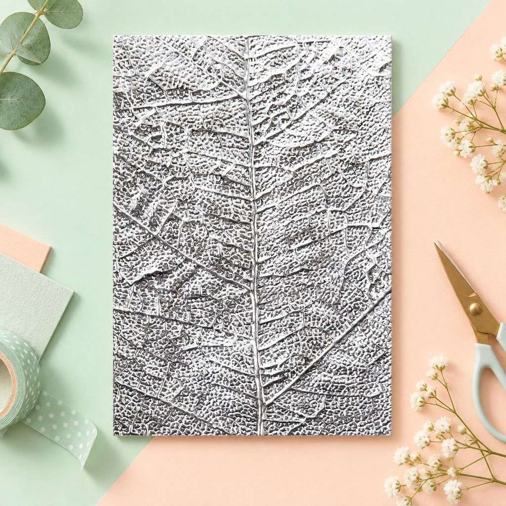 Generiert: Hauptbild – 3-D Textured Impressions Prägefolder - Blattadern