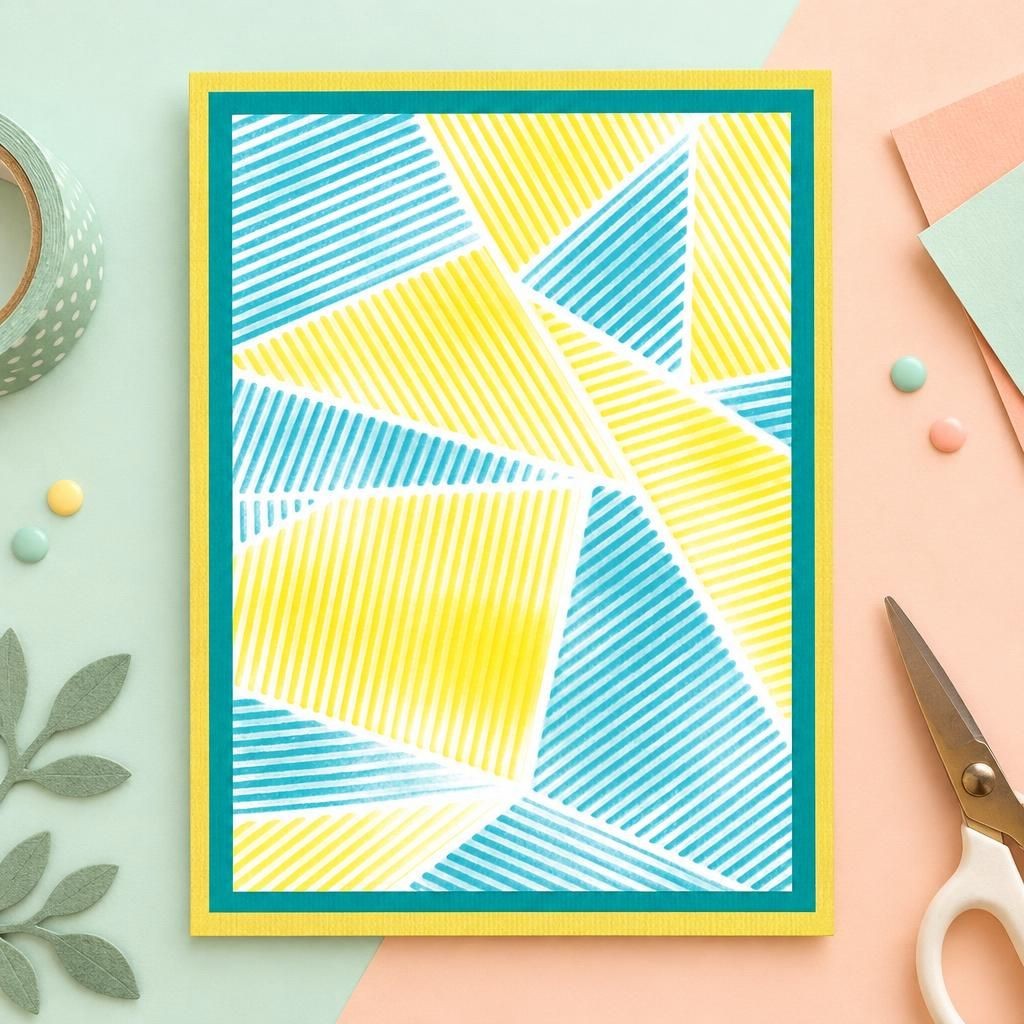 Hauptbild – 3-D Textured Impressions Embossing Folder Cosmopolitan Down the Line by STacy Park