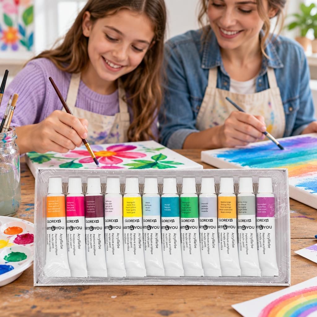 Mit Menschen – Acrylfarben-Set Fashion 12St, je 12ml