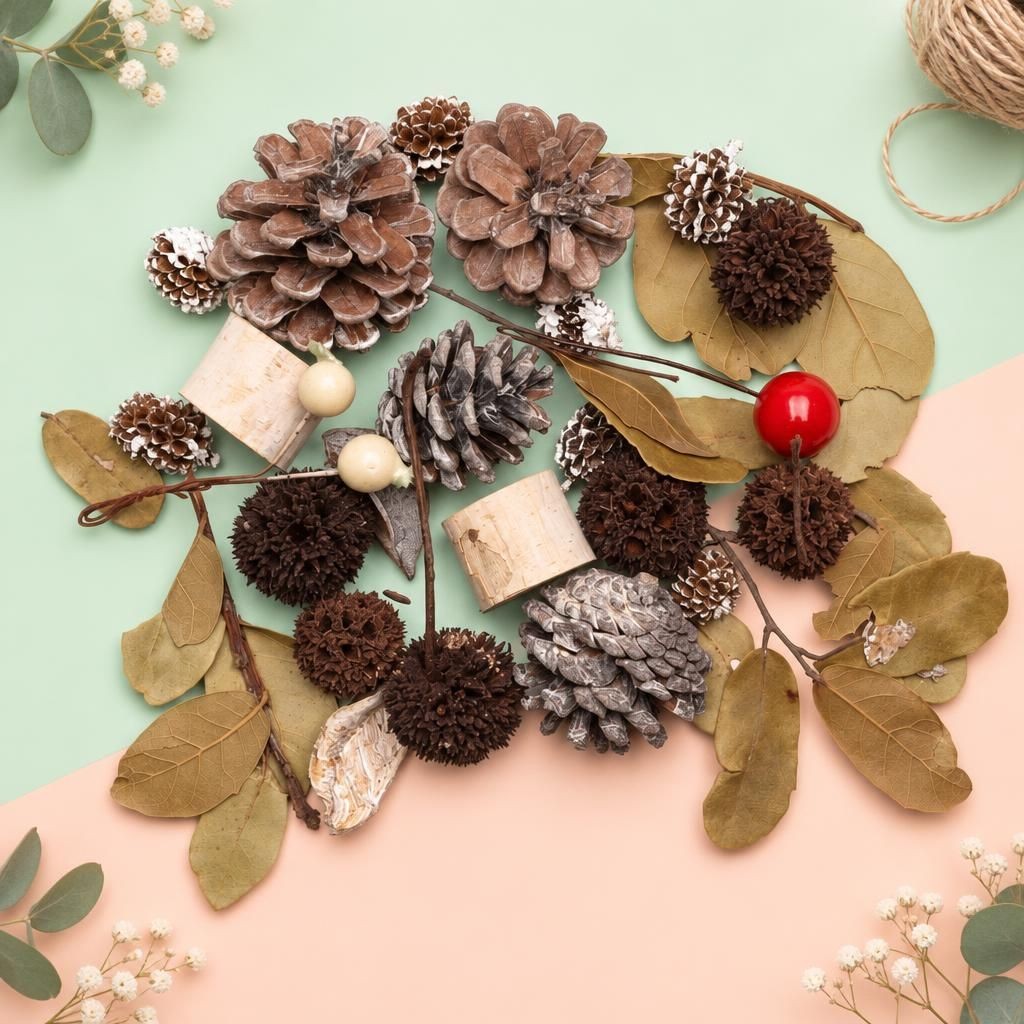 Generiert: Hauptbild – Zapfen-Mix Set 1, 70g mit Beere