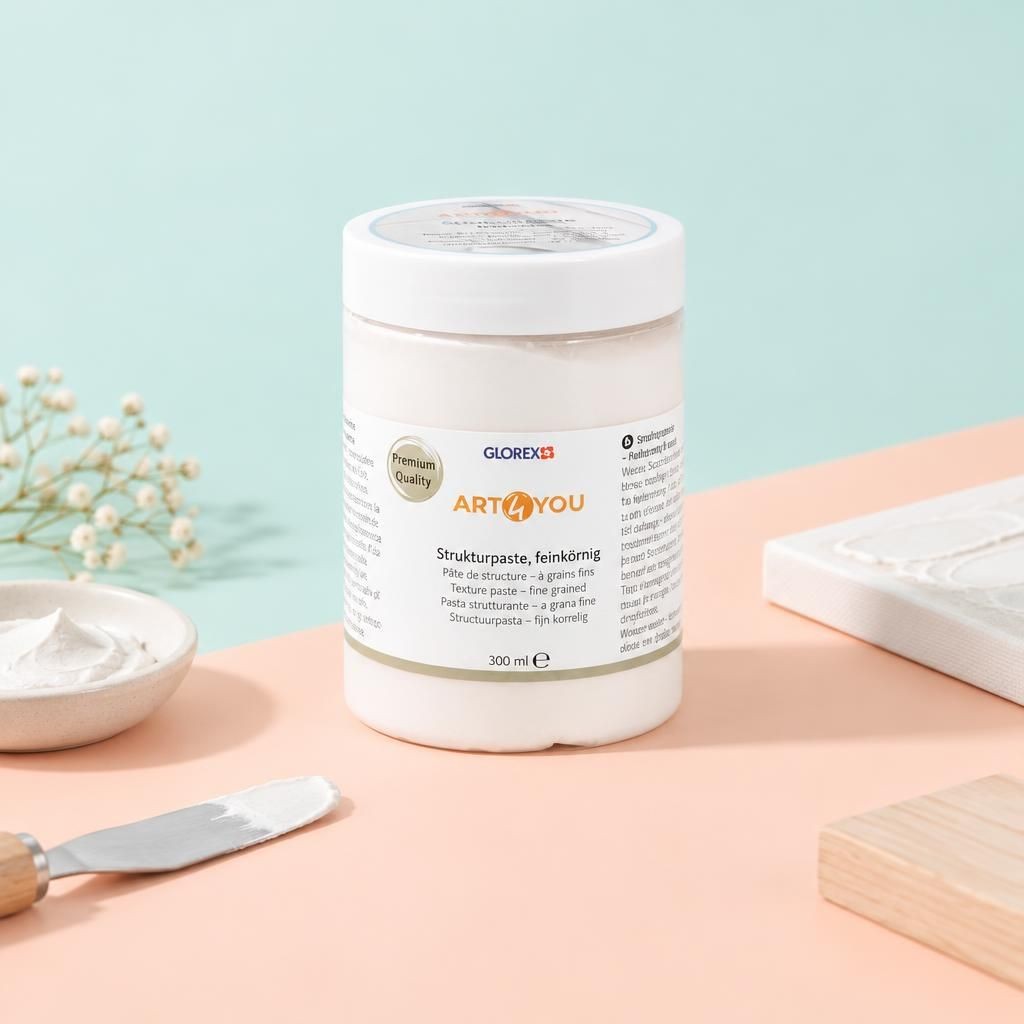 Generiert: [bcd16457-95a9-4f07-ba92-bca15ca5f092:1] Hauptbild – Strukturpaste feinkörnig 300ml, Premium Qualtiät
