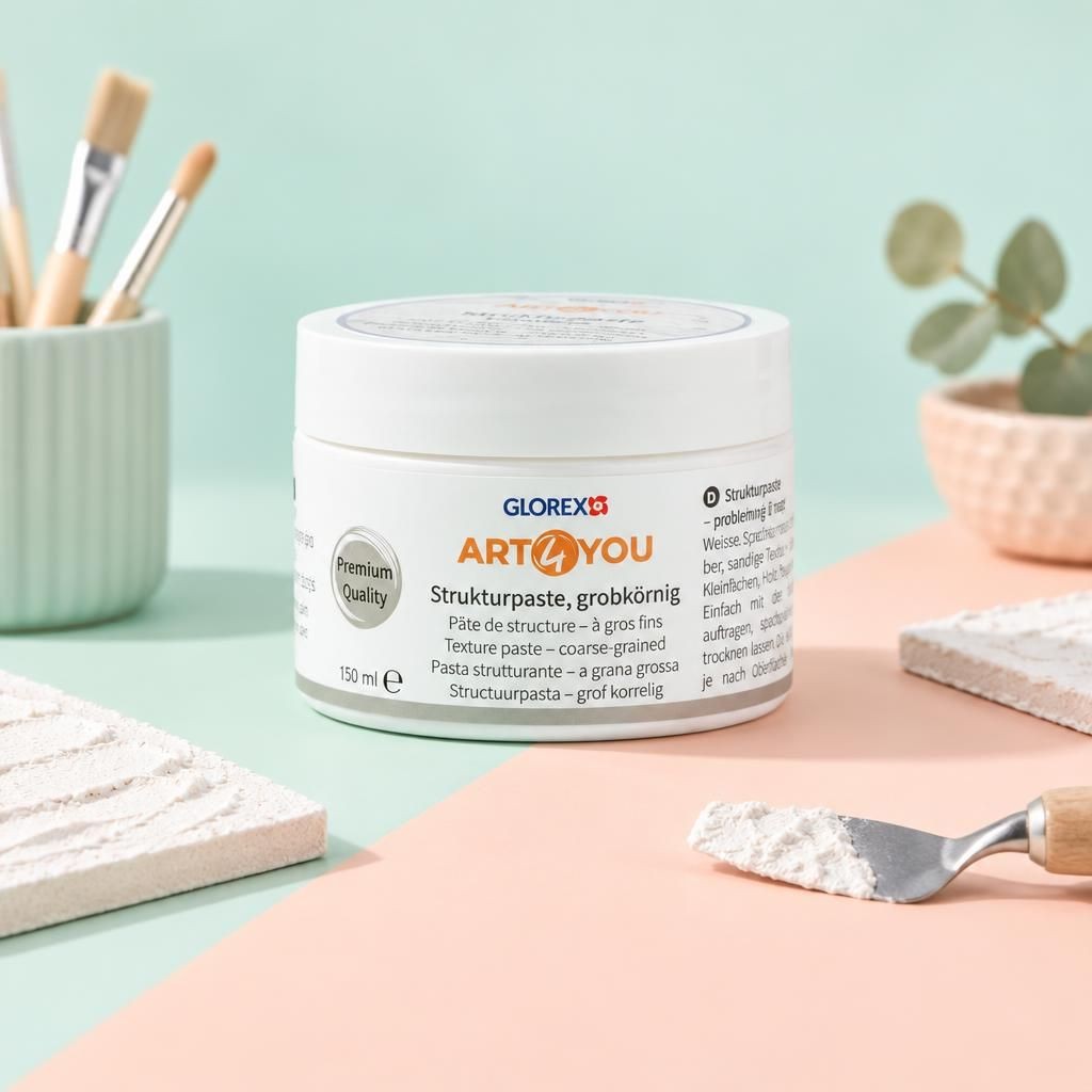 Generiert: [dc0fbe5e-0606-4c01-997c-2a89d74fb03e:1] Hauptbild – Strukturpaste grobkörnig 150ml, Premium Qualtiät