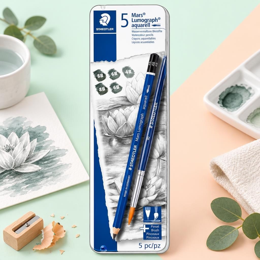 Generiert: [ef21fa7f-793e-40b4-bb96-929fbce94a2c:1] Hauptbild – Bleistift Mars® Lumograph® aquarell
