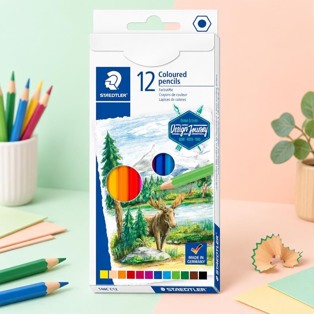 Generiert: [baa1aa39-8403-488b-8f32-0c81f2bc260f:1] Hauptbild – Buntstifte STAEDTLER® 146C multi-color 12er