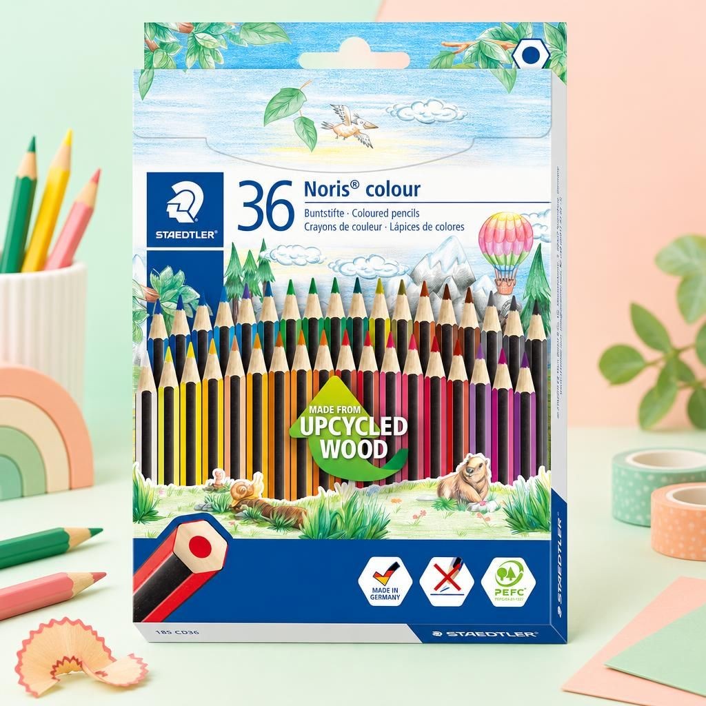 Generiert: [5ca6bf35-26f6-4f33-9a62-e644f8f6ccd3:1] Hauptbild – Buntstifte Noris® colour 185, 36er Kartonbox POW