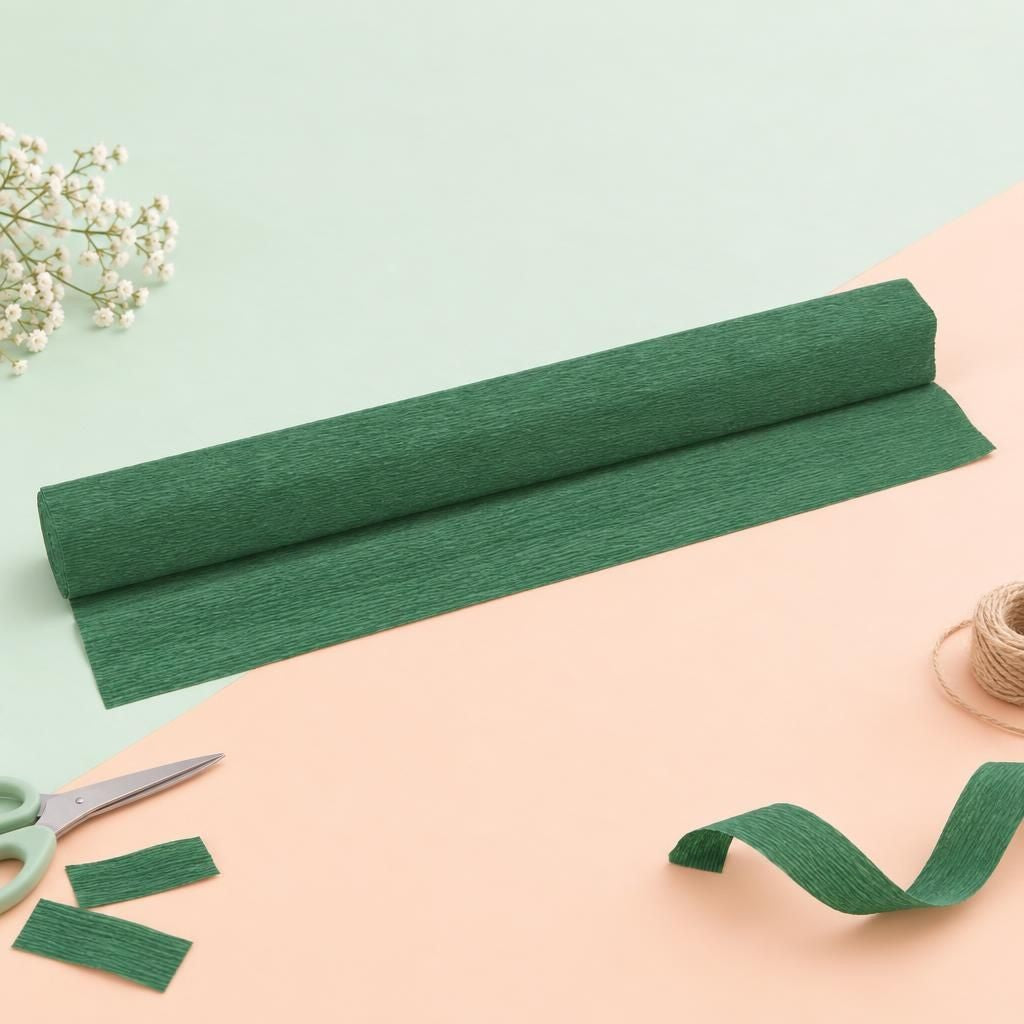 Hauptbild – Floristik Krepp-Papier grün