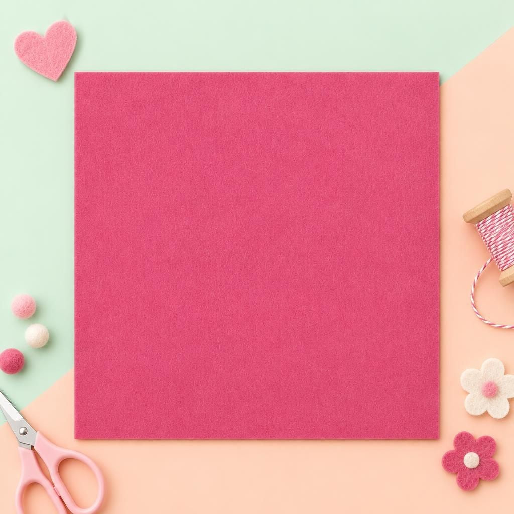 Generiert: Hauptbild – Bastelfilz 3mm 1Bg pink