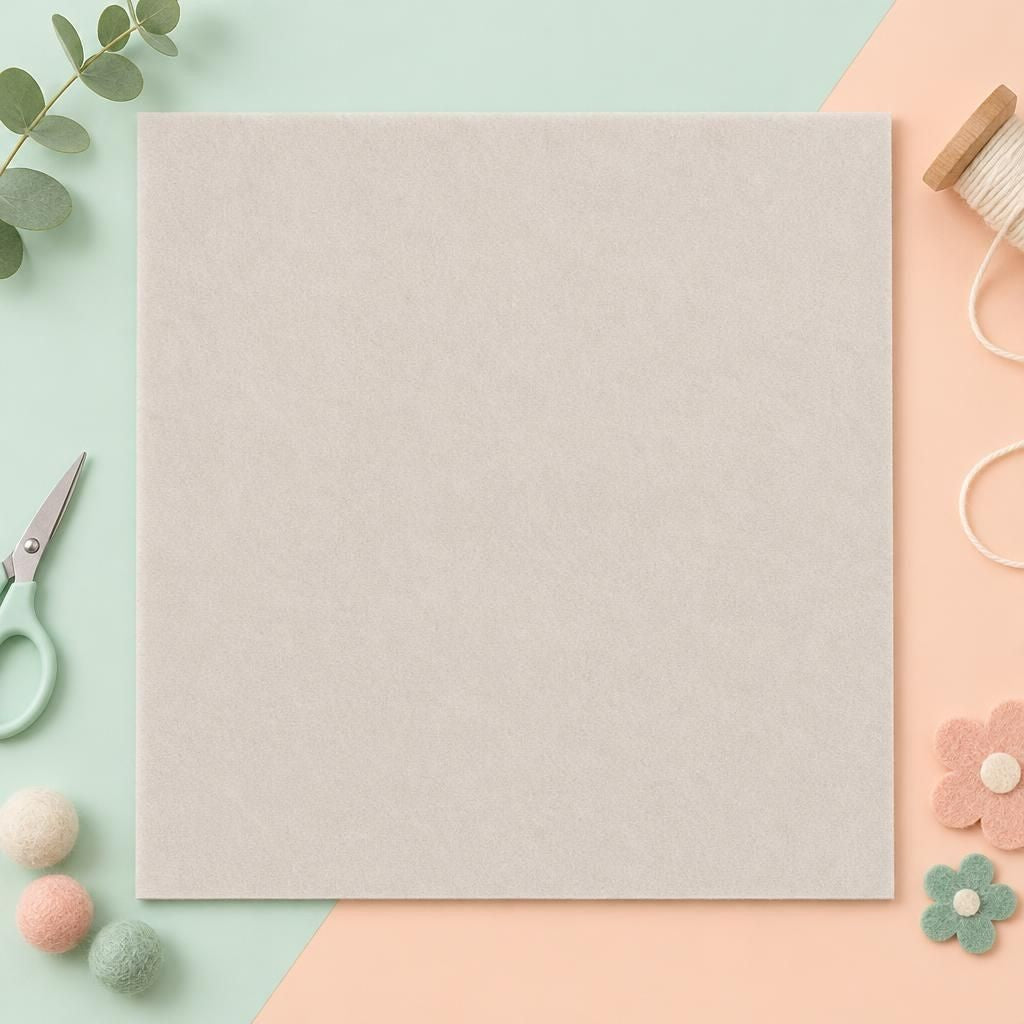 Generiert: Hauptbild – Bastelfilz 3mm 1Bg creme