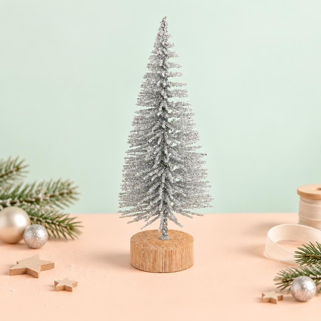 Hauptbild – Deko-Tannenbaum, silberf.