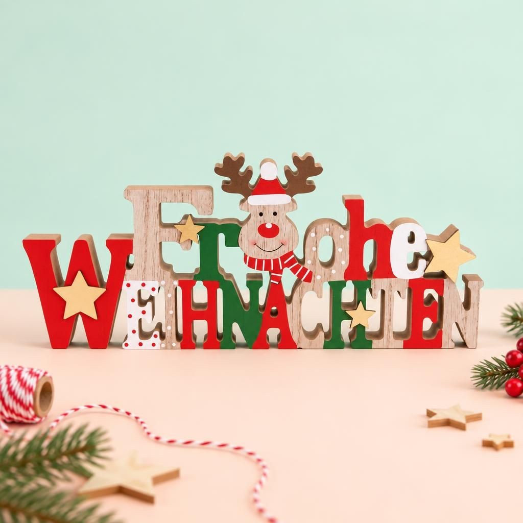 Hauptbild – Frohe Weihnachten, MDF