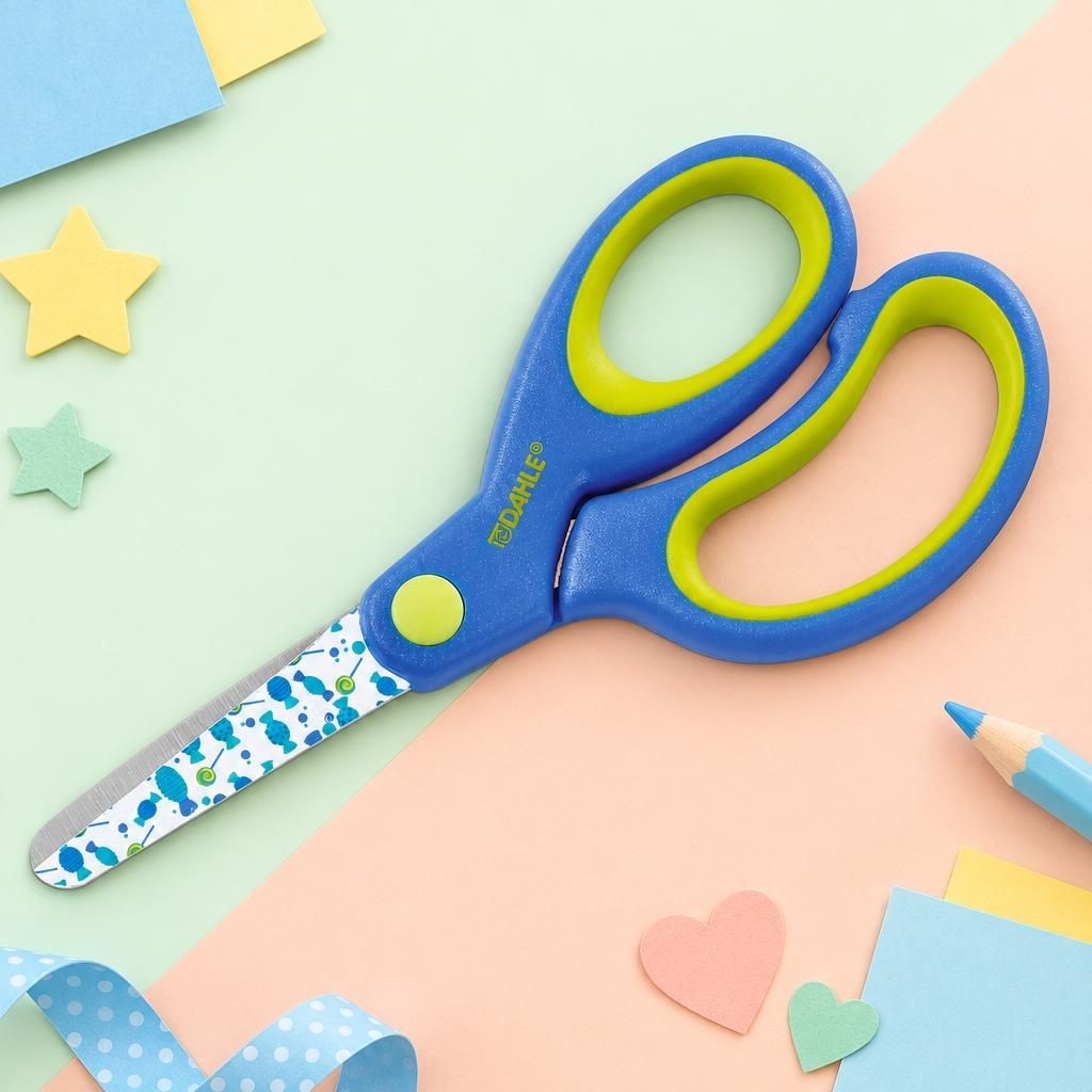 Generiert: [5889d202-9a08-4bb0-b012-de0487b19e9d:1] Hauptbild – DAHLE Schere 54661 KIDS Blau