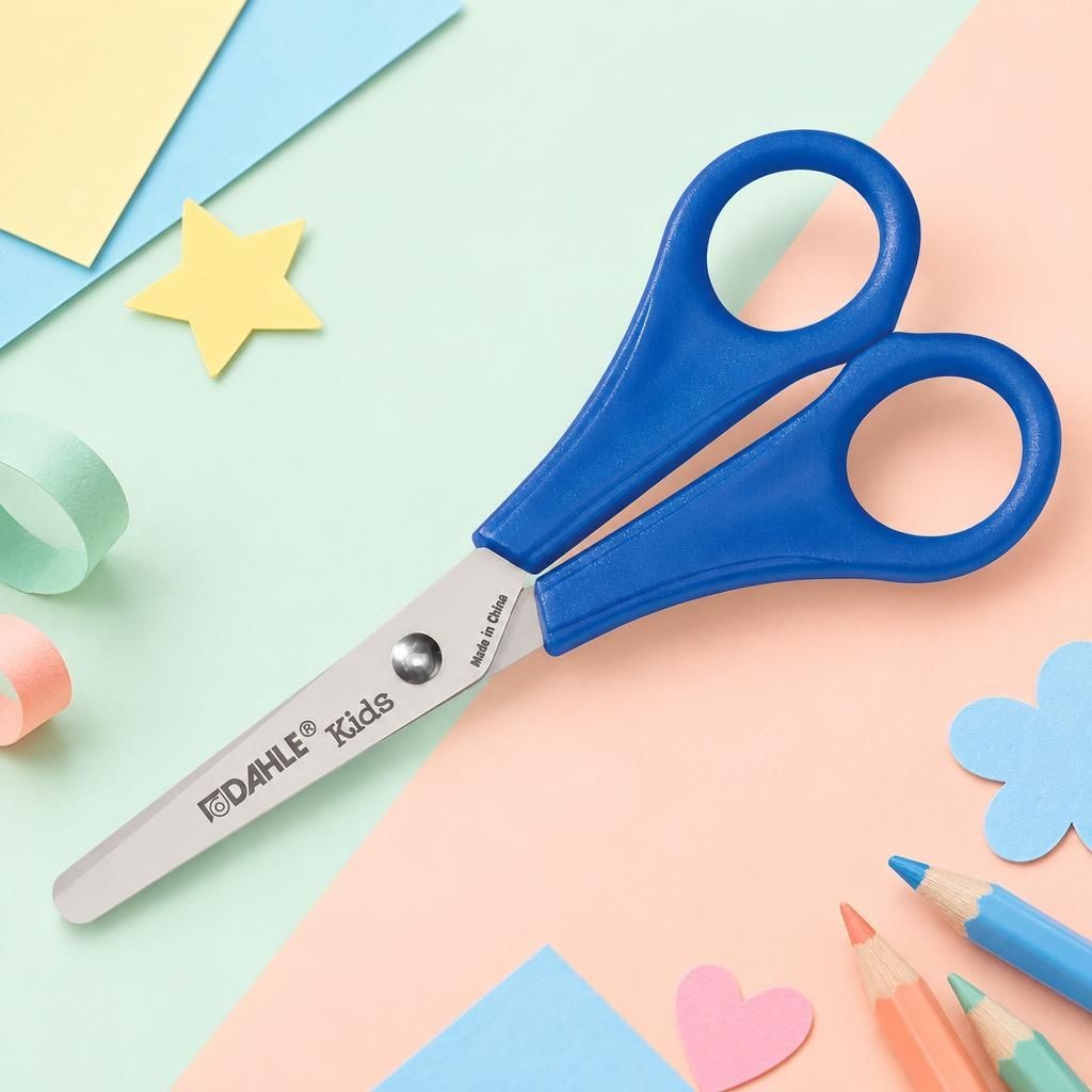 Generiert: [5fa451f0-3fd1-4e2b-911d-f3ad81b61a88:1] Hauptbild – DAHLE Schere 54626 KIDS Blau