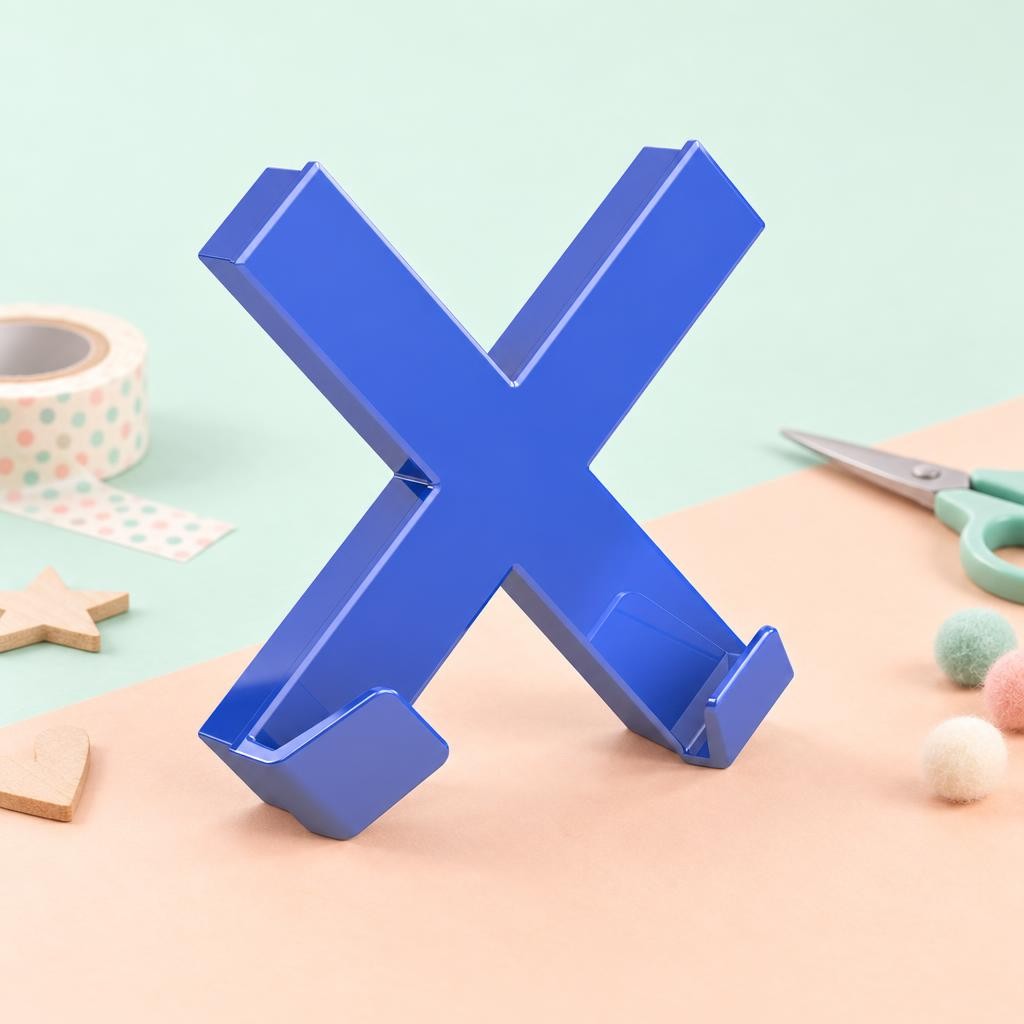Hauptbild – MEGA Magnet CROSS XL DAHLE 95550 Blau, 10 Stück