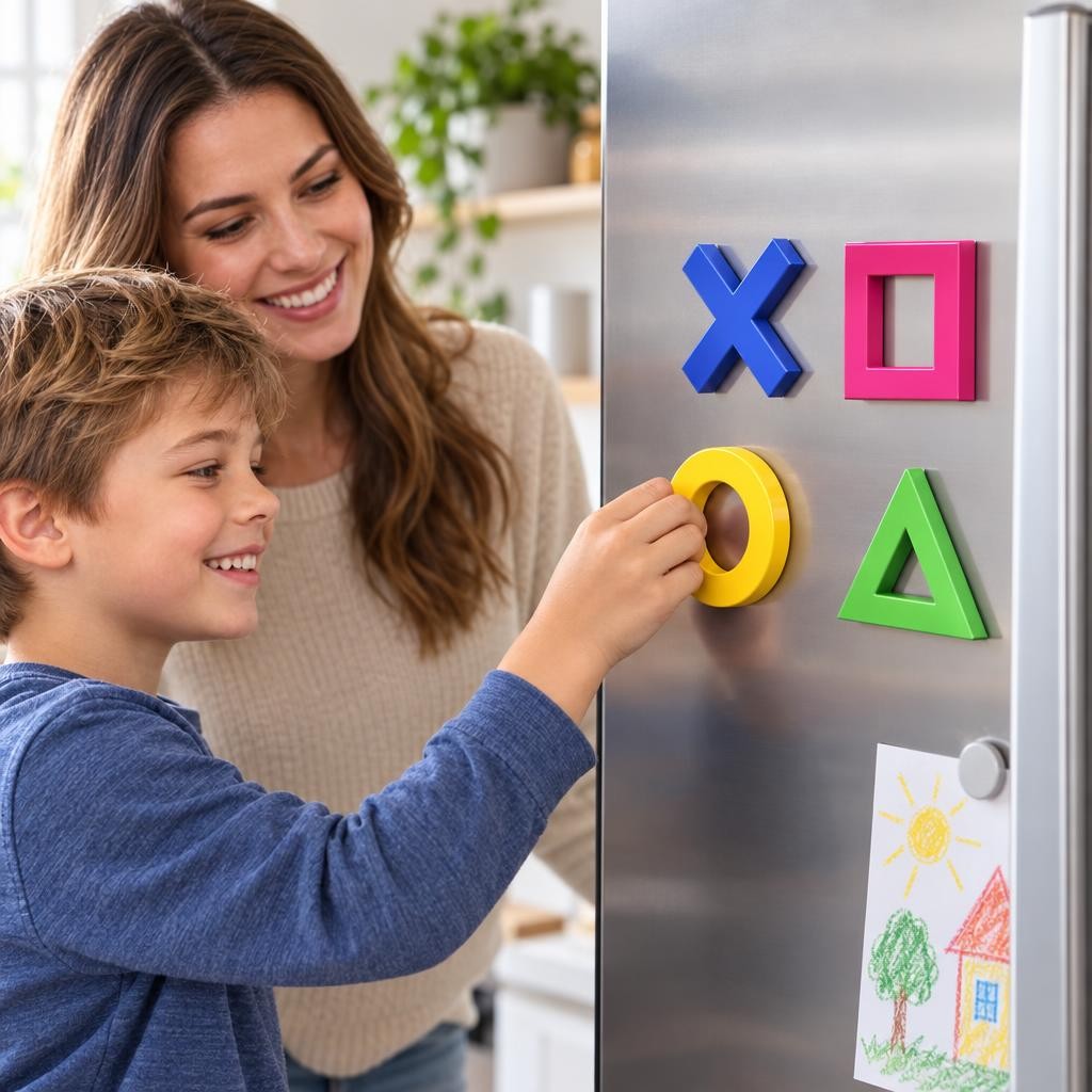 Mit Menschen – MEGA Magnet Set MINI DAHLE 95554 Farbig sortiert