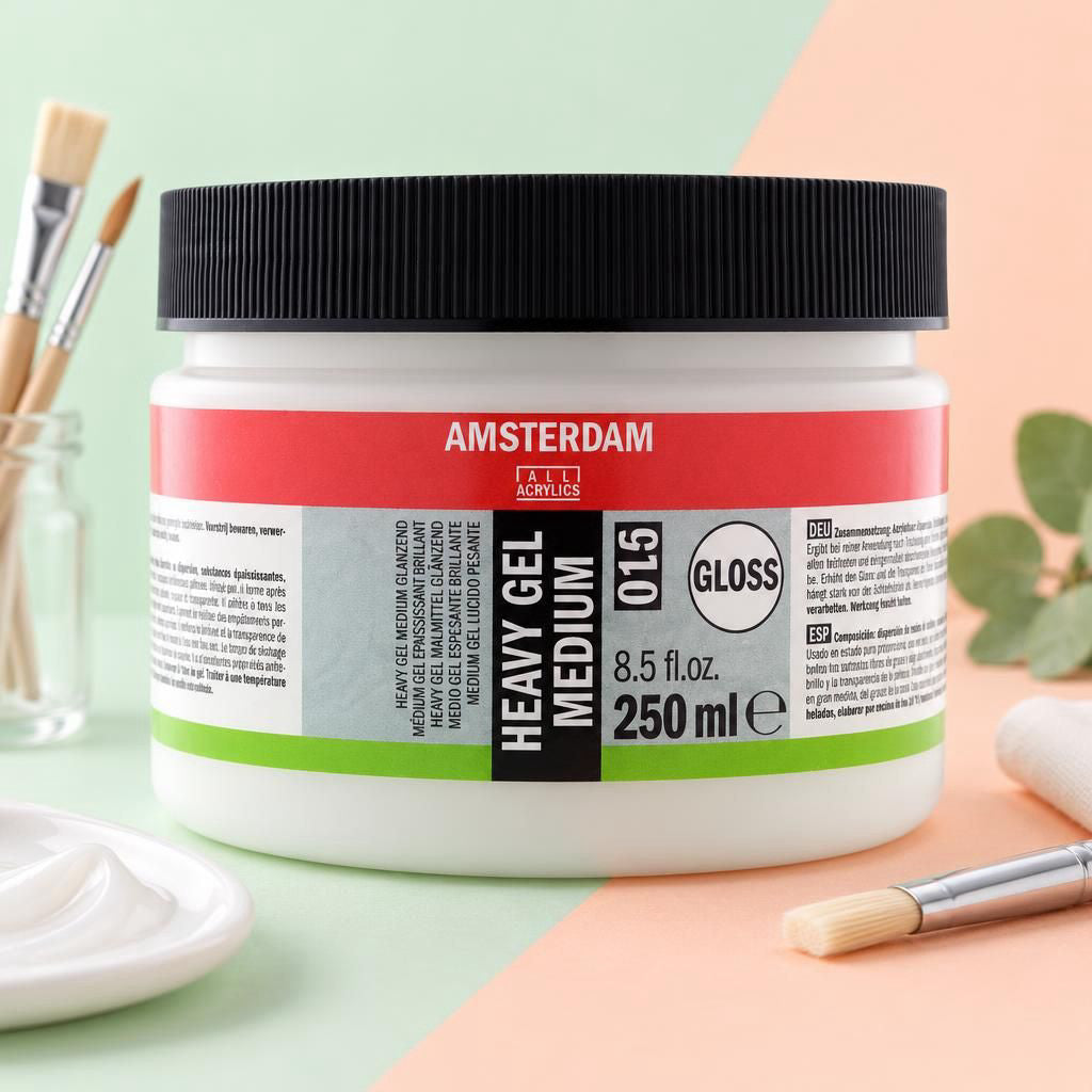Generiert: [a279e214-4641-422c-bc0e-1887790443f7:1] Hauptbild – Amsterdam Heavy Gel Malmittel glanz 015 Flasche 250 ml