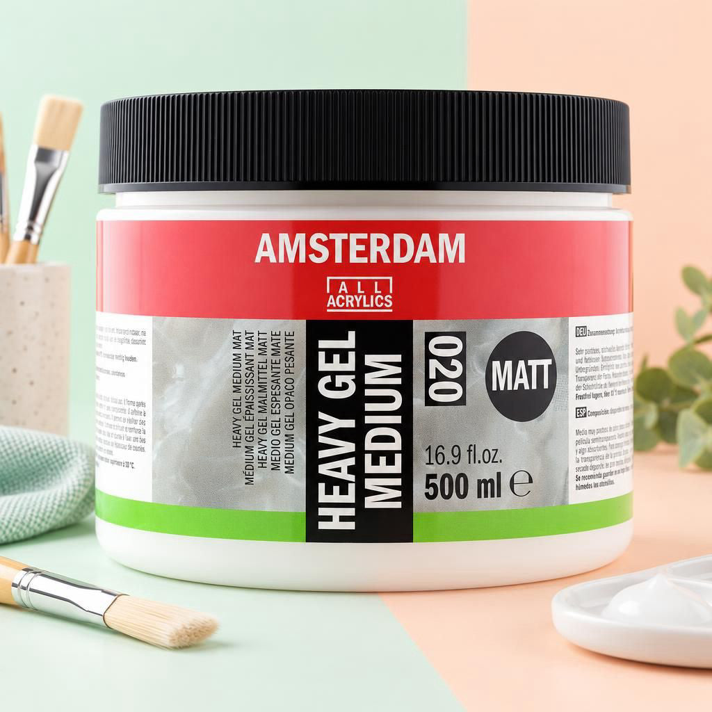 Generiert: [f03b876c-cec8-4924-b765-879a7a222138:1] Hauptbild – Amsterdam Heavy Gel Malmittel Matt Gefäß 020 Flasche 500 ml