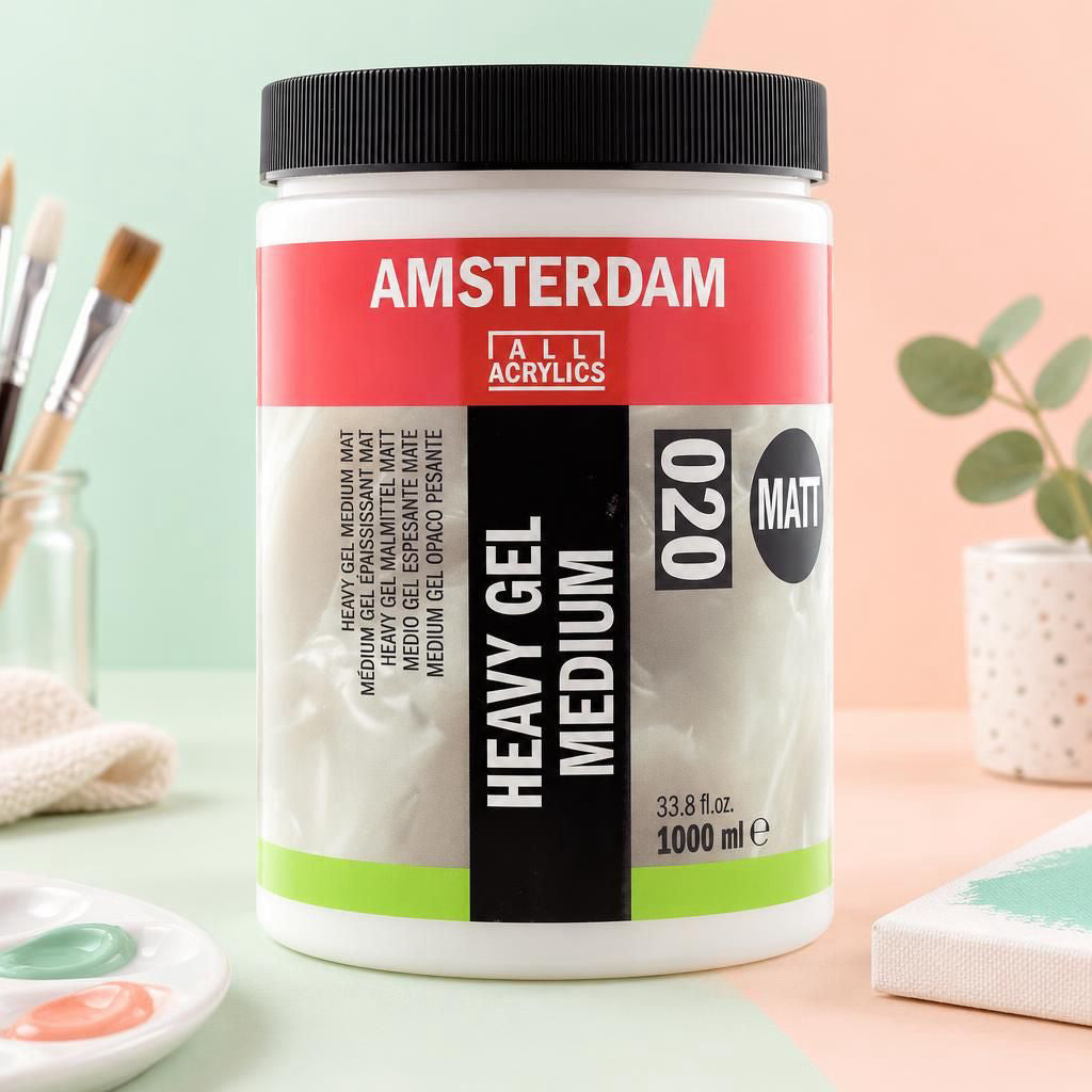 Generiert: [bd094e6d-16cd-4ee2-9ad3-bda471e27fc2:1] Hauptbild – Amsterdam Heavy Gel Malmittel Matt Gefäß 020 Flasche 1000 ml