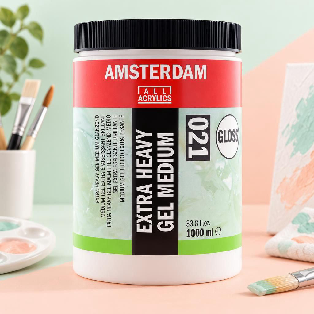 Generiert: [0419558c-0732-40e8-9c7a-b3617ff3a476:1] Hauptbild – Amsterdam Extra Heavy Gel Malmittel Glänzend Gefäß 021 Flasche 1000 ml