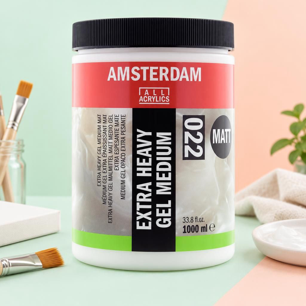 Generiert: [5a467e1e-a9d8-48d4-a189-8923b8bce0e4:1] Hauptbild – Amsterdam Extra Heavy Gel Malmittel Matt Gefäß 022 Flasche 1000 ml
