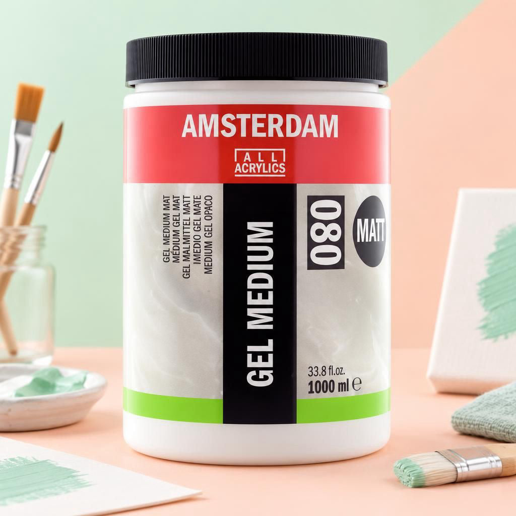 Generiert: [8ce6e56d-c13d-4fcb-84bb-e5cb3d93e379:1] Hauptbild – Amsterdam Gel Malmittel Matt Gefäß 080 Flasche 1000 ml