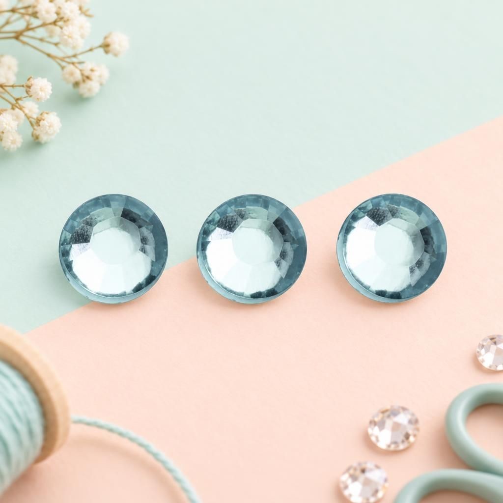 Hauptbild – P&DDiamanten Minikette crystal selbstklebend 2/3mm 22 Streife
