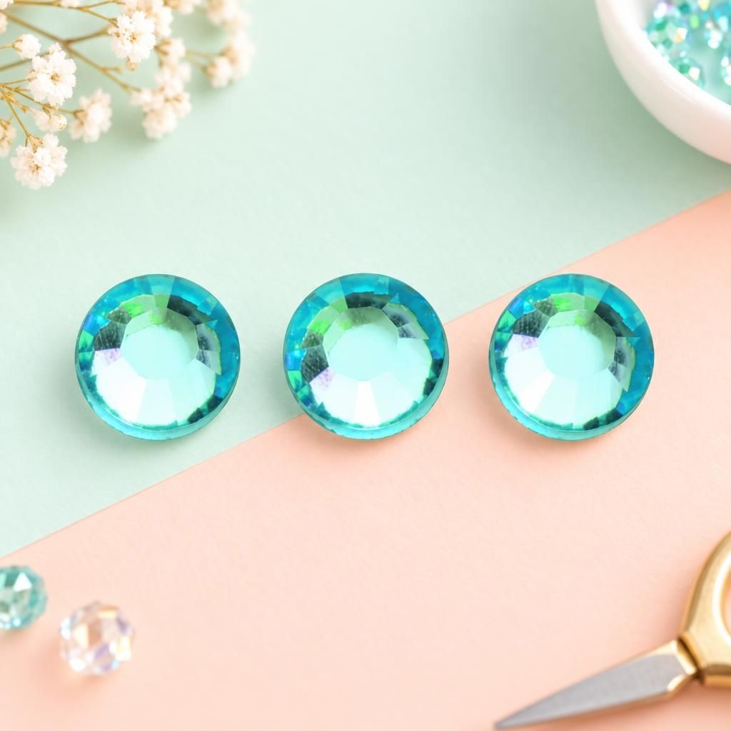 Hauptbild – P&D Diamanten rund 6mm crystal selbstklebend 120 Stck