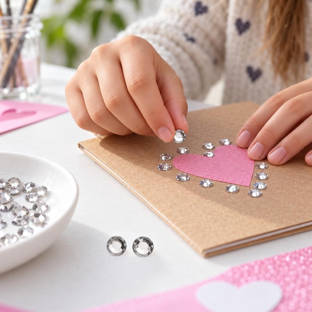 Mit Menschen – P&DDiamanten rund 10mm crystal selbstklebend 48 Stck