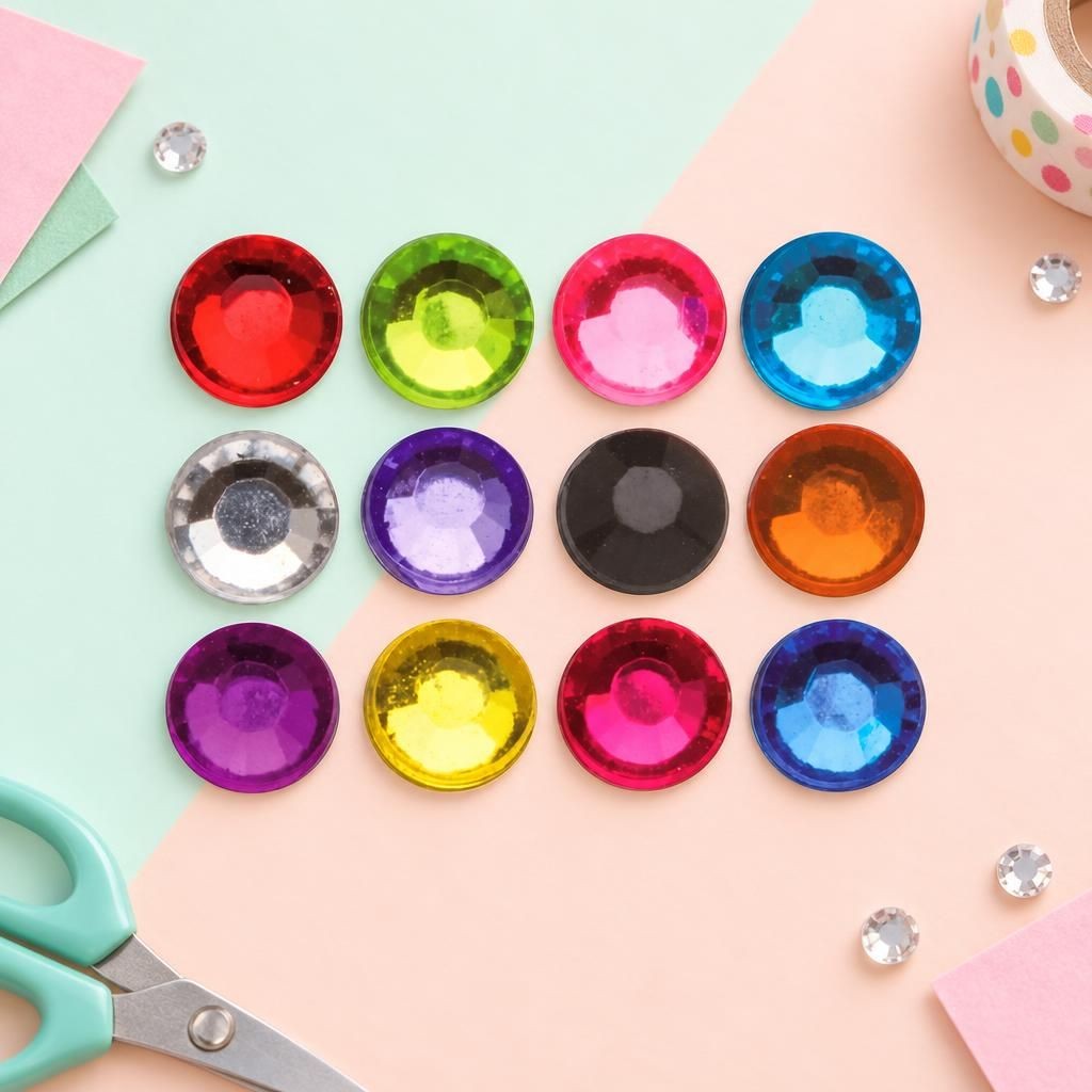 Hauptbild – P&D Diamanten rund 4mm bunt 120St