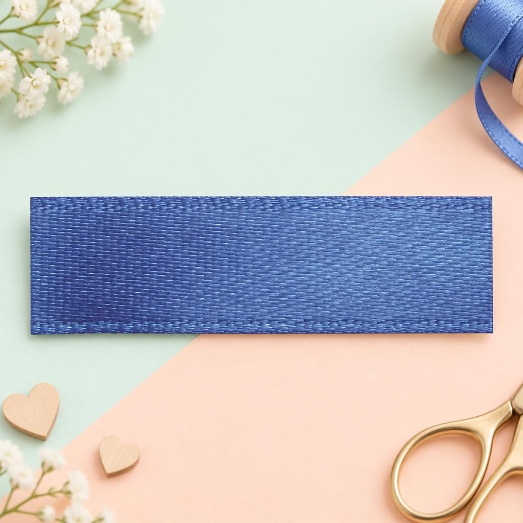 Generiert: Hauptbild – Satin Band 3mm 10m, blau
