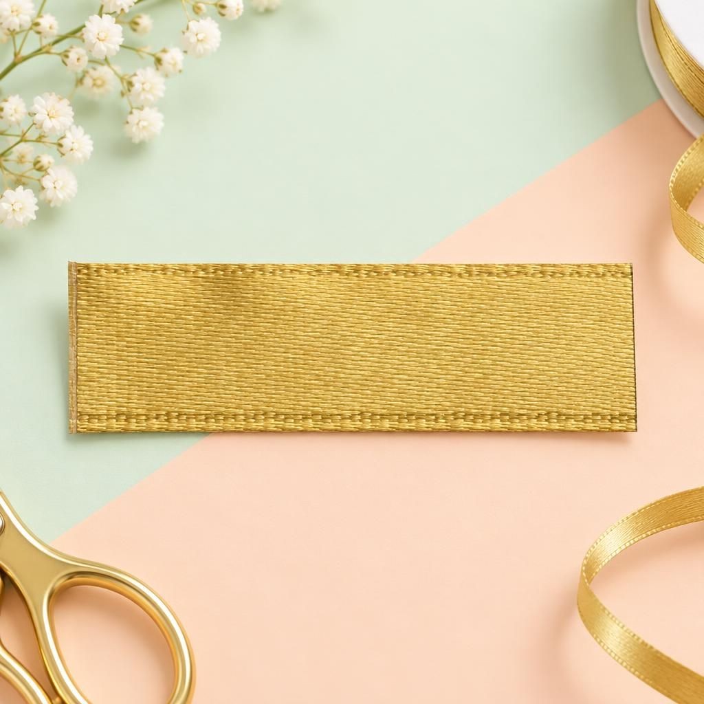 Generiert: Hauptbild – Satin Band 3mm 10m, gold