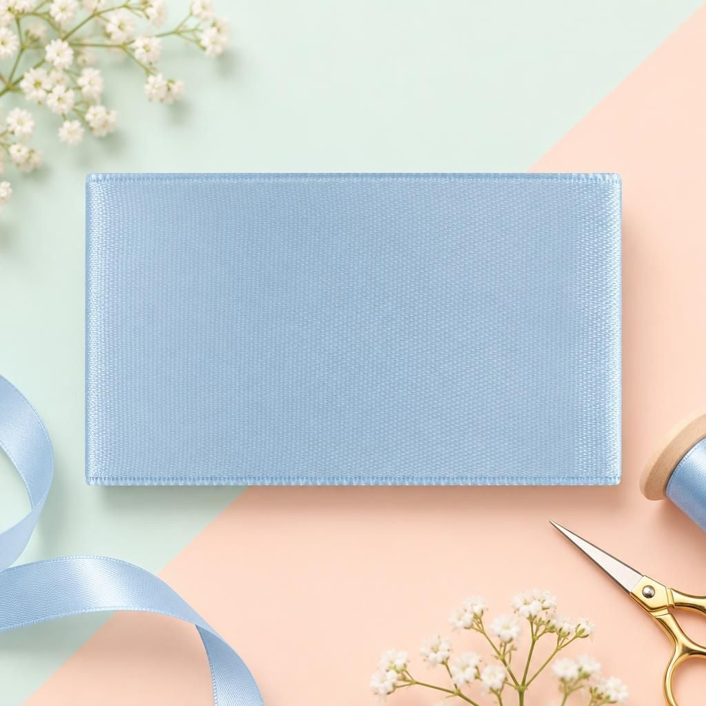 Generiert: Hauptbild – Satin Band 6mm 10m, hellblau