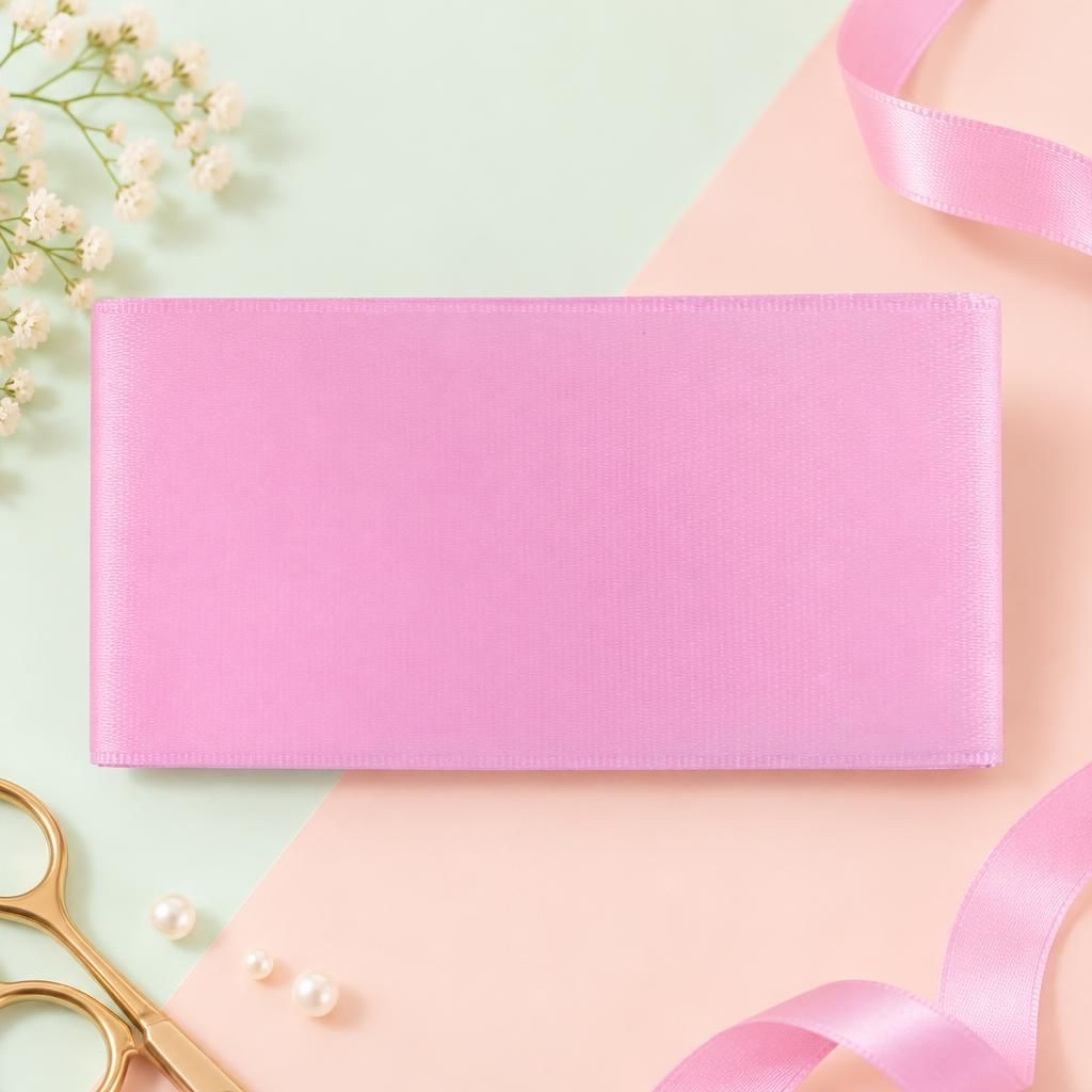 Generiert: Hauptbild – Satin Band 6mm 10m, rosa