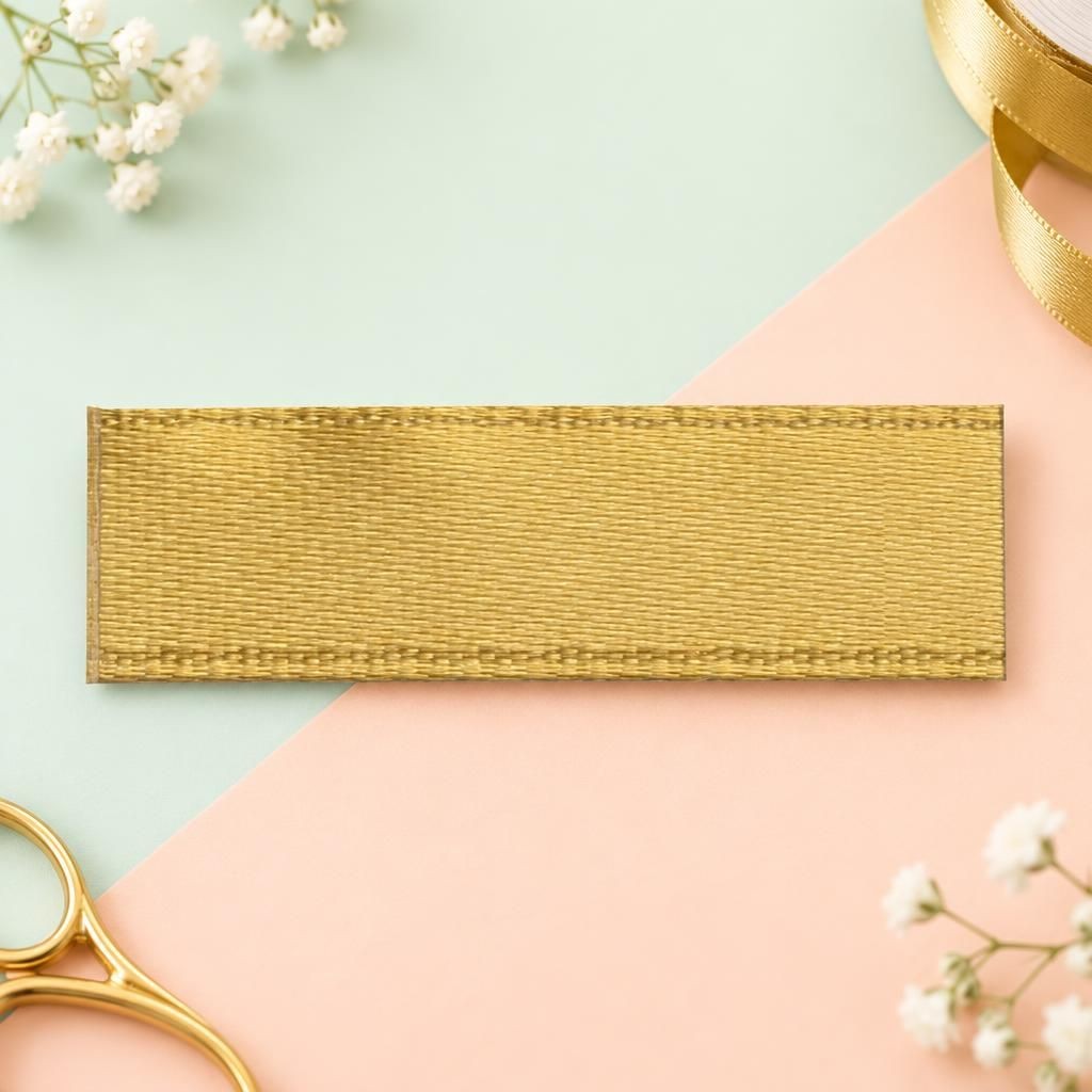 Generiert: Hauptbild – Satin Band 6mm 10m, gold