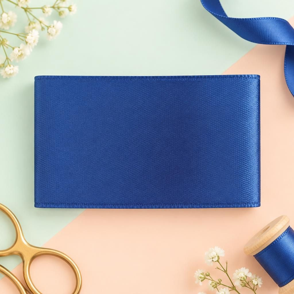 Generiert: Hauptbild – Satin Band 10mm 10m, blau