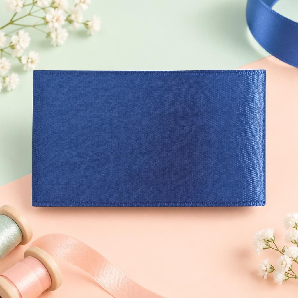 Generiert: Hauptbild – Satin Band 40mm 5m, blau