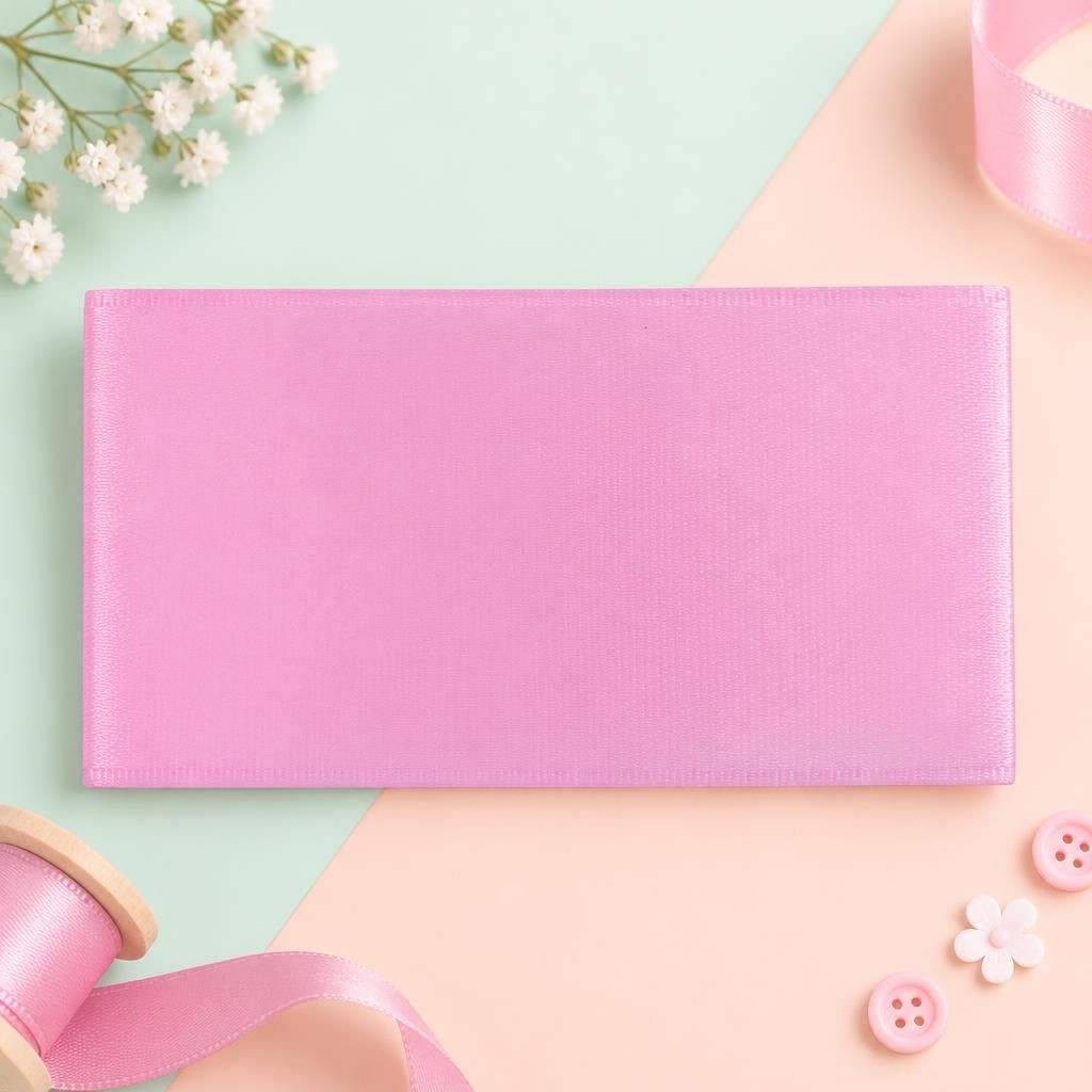 Generiert: Hauptbild – Satin Band 40mm 5m, rosa