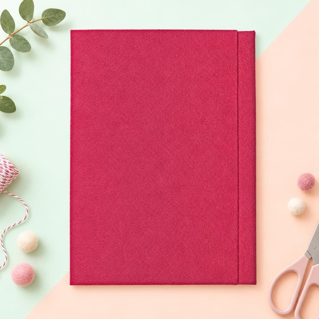 Hauptbild – Bastelfilz 250g 1Bg pink, 20x30cm