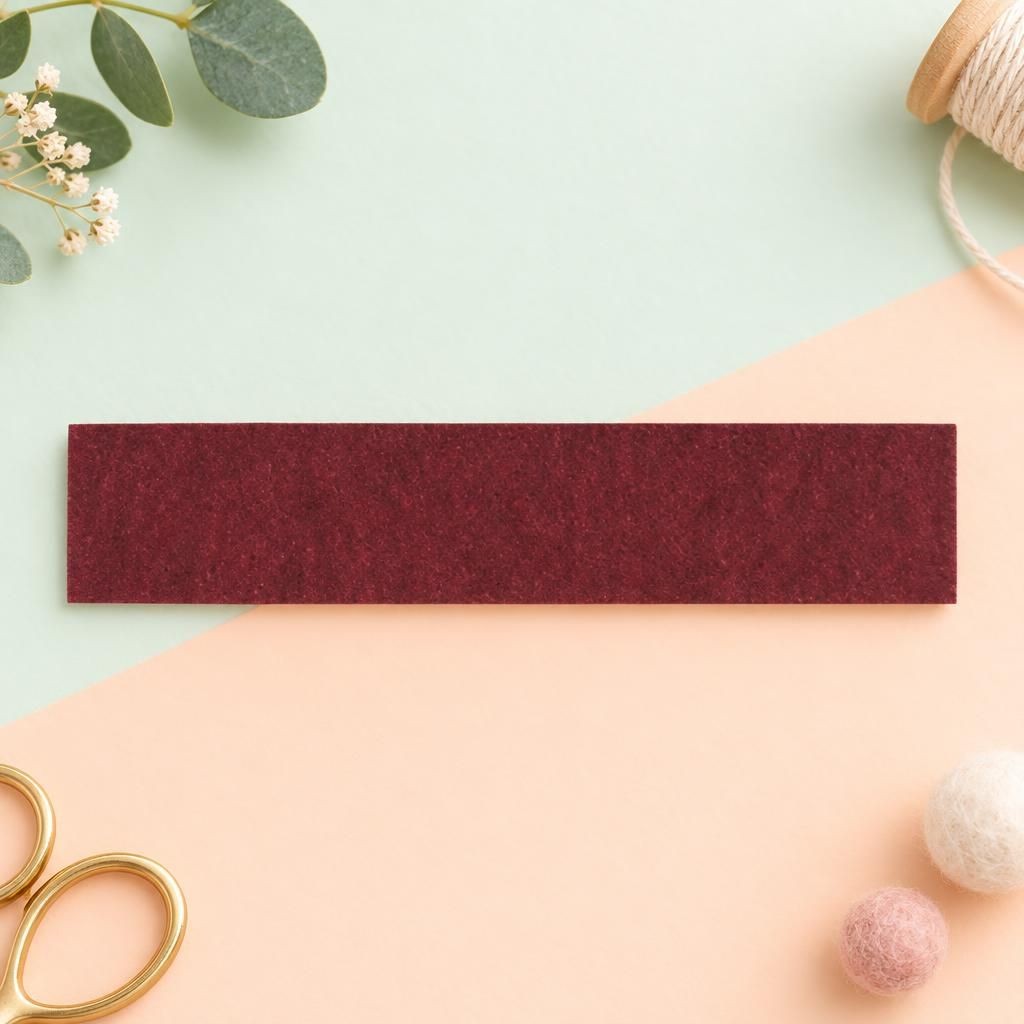 Hauptbild – Bastelfilz 250g 2Bg bordeaux, 20x30cm