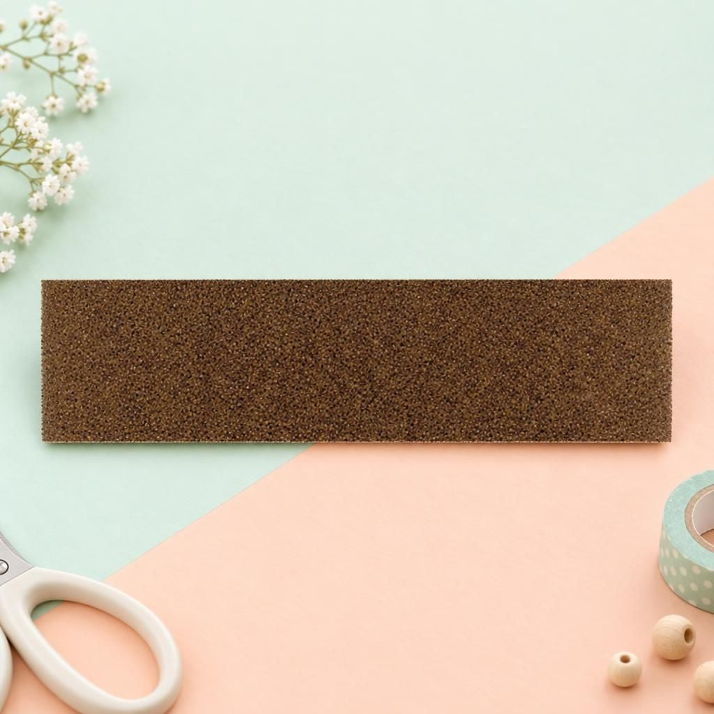 Hauptbild – Bastelfilz 250g 2Bg braun, 20x30cm