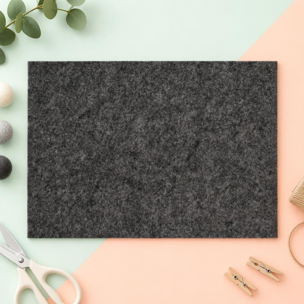 Generiert: Hauptbild – Bastelfilz 4mm 1Bg d'grau, 20x30cm