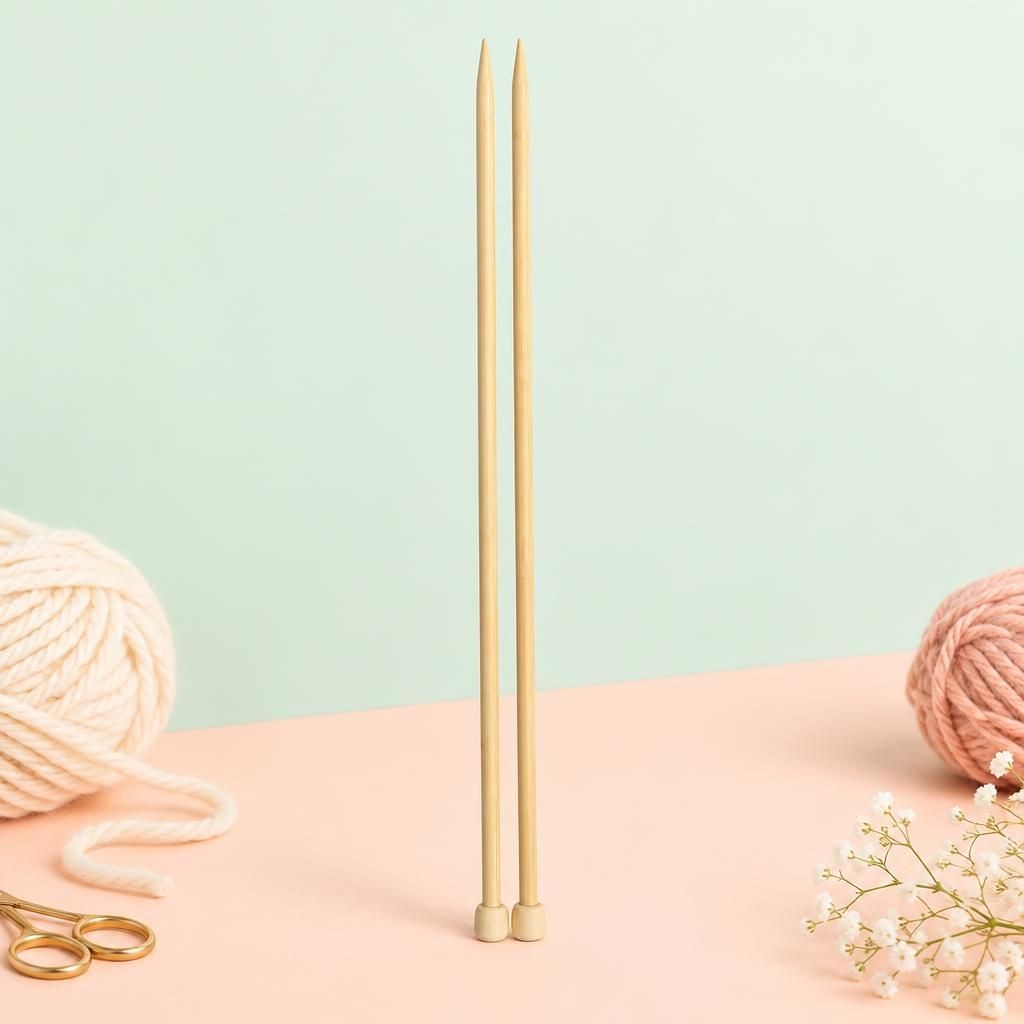 Generiert: [21db505f-3604-42c4-b38c-94c7cbbfe2f4:1] Hauptbild – Stricknadeln Bambus 7,0mm 35cm